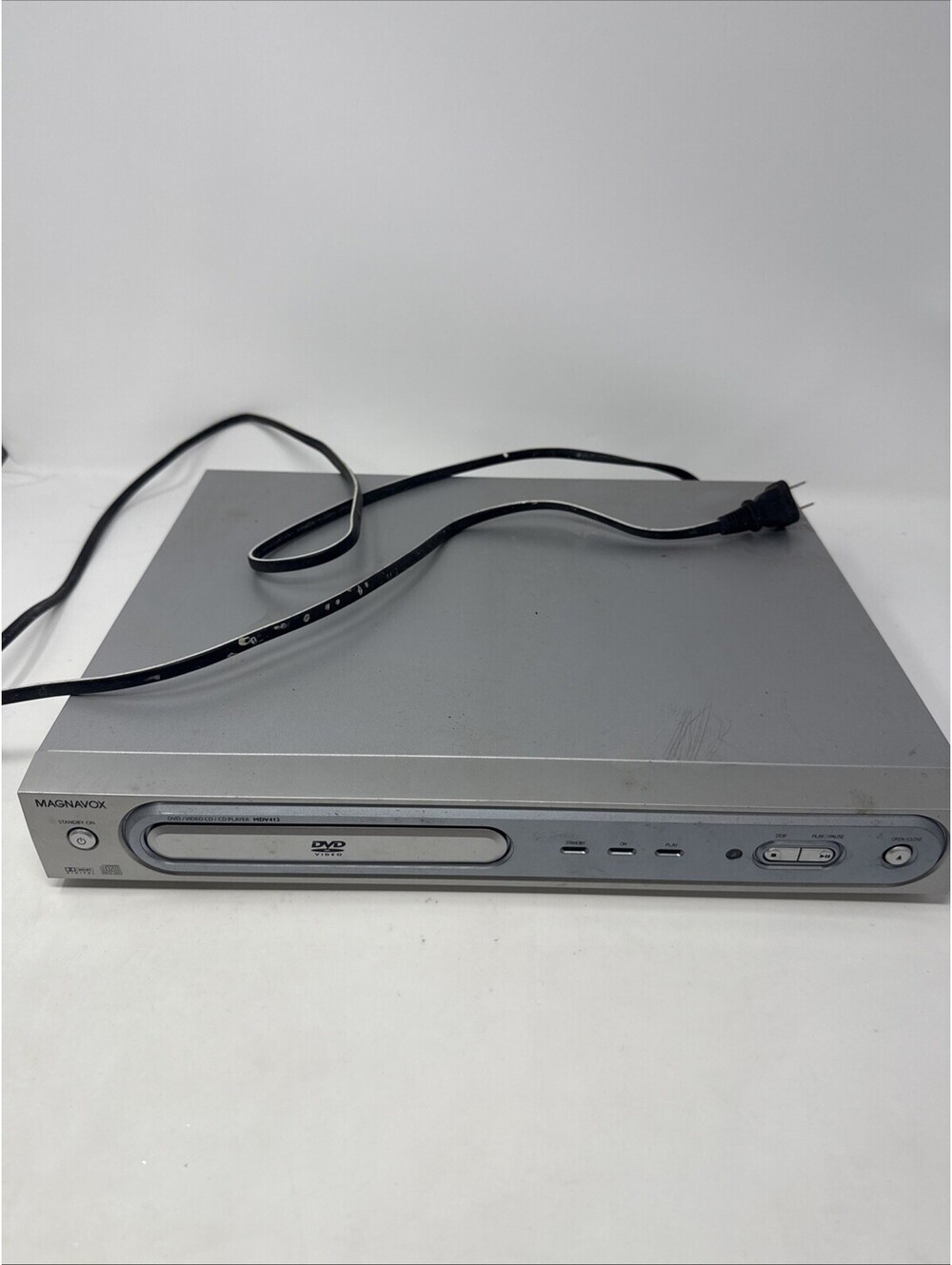Magnavox DVD/CD Player Model MDV412/17 No Remote Tested & Works As Intended